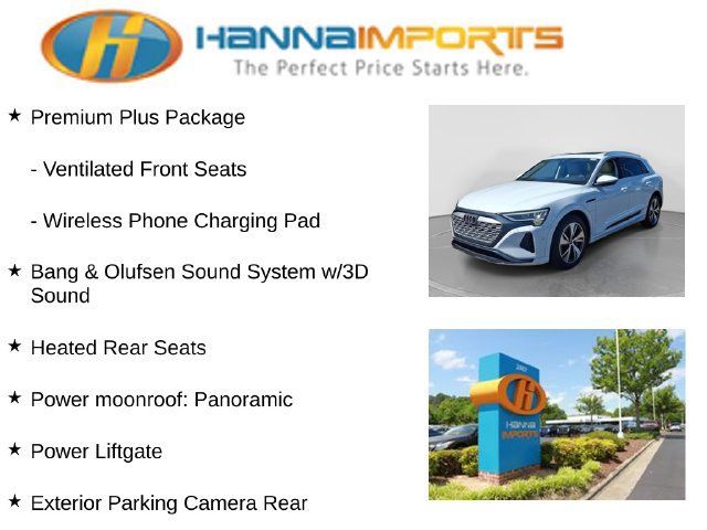 Used 2024 Audi Q8 e-tron Premium Plus w/ Premium Plus Package AWD/4WD image 22