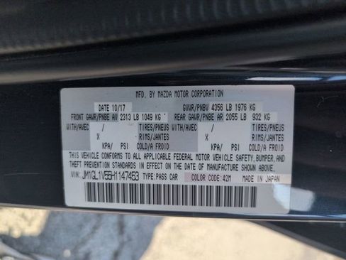 Used 2017 MAZDA MAZDA6 Touring FWD image 31