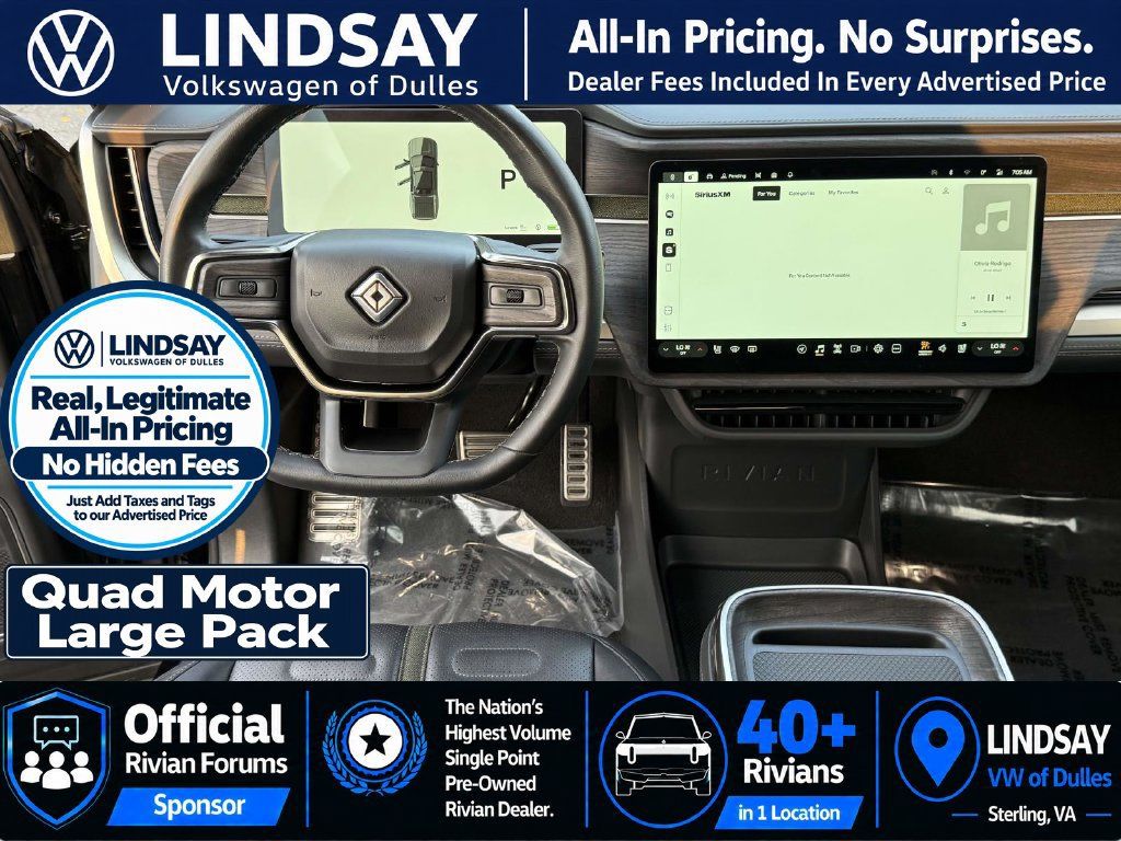 Used 2023 Rivian R1T Adventure Quad AWD/4WD image 13