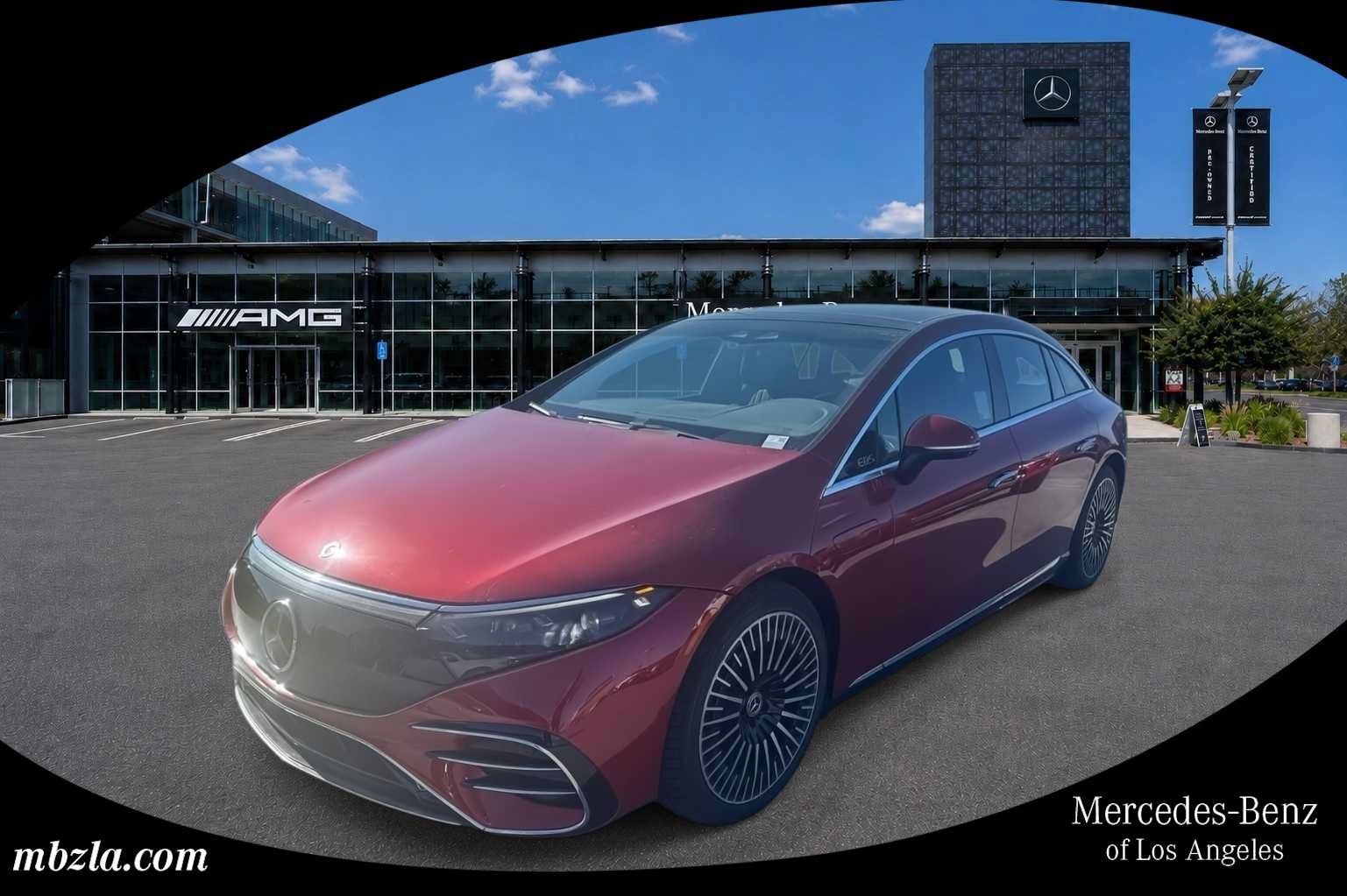 Used 2023 Mercedes-Benz EQS 580 4MATIC Sedan image 1