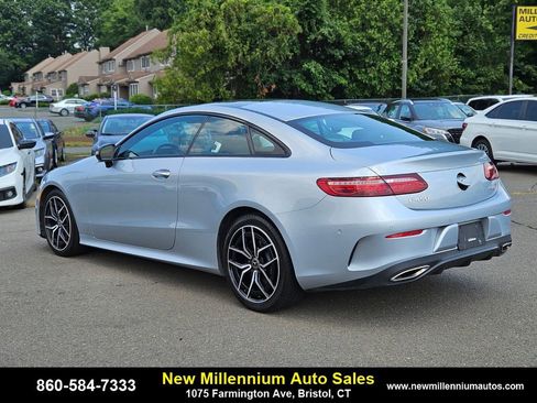 Used 2021 Mercedes-Benz E 450 4MATIC Coupe w/ AMG Line image 3