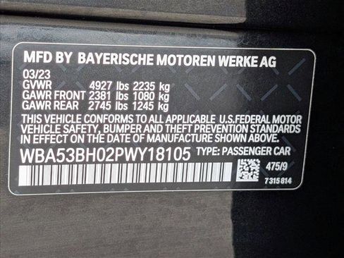 Used 2023 BMW 530i w/ Premium Package RWD image 26
