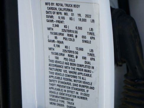 Used 2021 Ford F550 4x4 Crew Cab Super Duty image 47