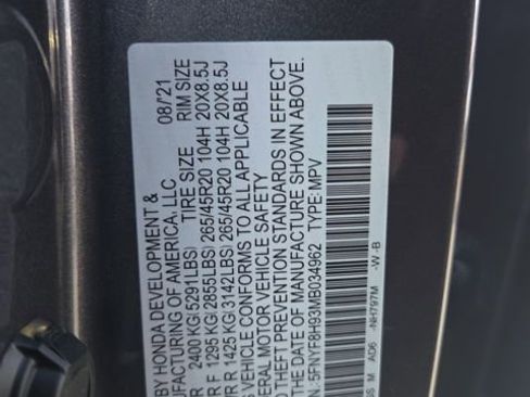 Used 2021 Honda Passport Touring image 30