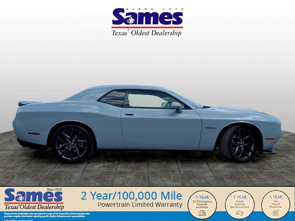Used 2021 Dodge Challenger R/T w/ Blacktop Package RWD image 2