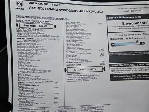 New 2026 RAM 3500 Laramie image 18