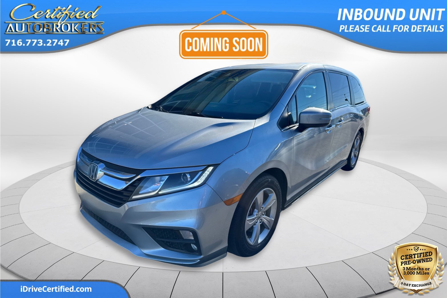 Used 2020 Honda Odyssey EX-L image 1