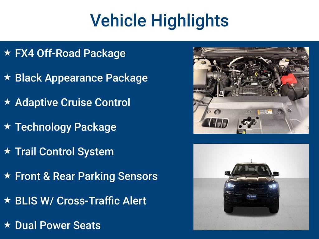 Used 2021 Ford Ranger Lariat w/ Equipment Group 501A High AWD/4WD image 3