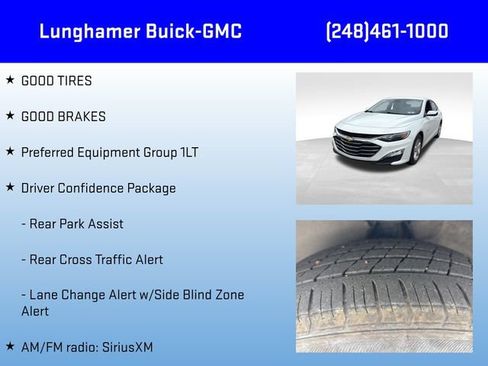 Used 2023 Chevrolet Malibu LT w/ Driver Confidence Package FWD image 6