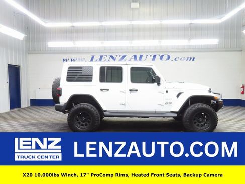 Used 2018 Jeep Wrangler Unlimited Sahara w/ Cold Weather Group image 1