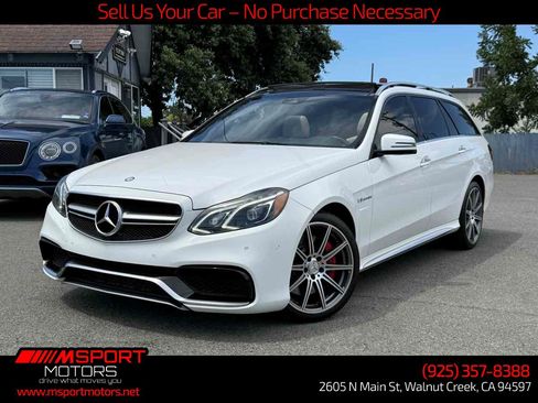 Used 2014 Mercedes-Benz E 63 AMG S-Model image 3