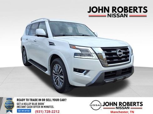 Used 2024 Nissan Armada SL w/ Captain's Chairs Package image 1