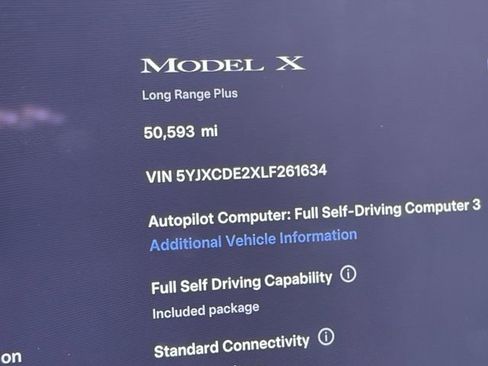 Used 2020 Tesla Model X Long Range image 12