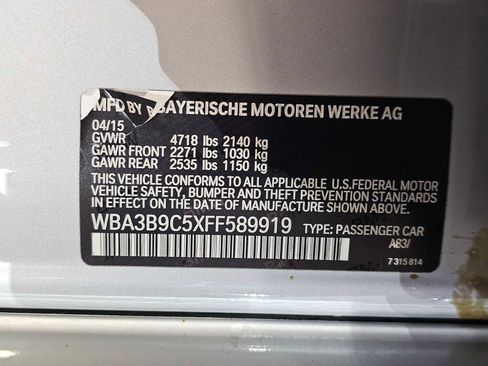 Used 2015 BMW 335i xDrive Sedan image 44