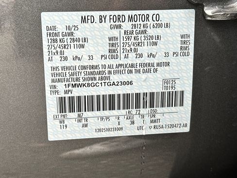 New 2026 Ford Explorer ST w/ Sun And Sound Package image 24