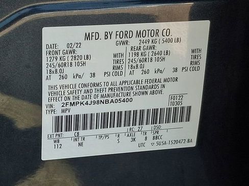 Used 2022 Ford Edge SEL w/ Sport Appearance Package image 27