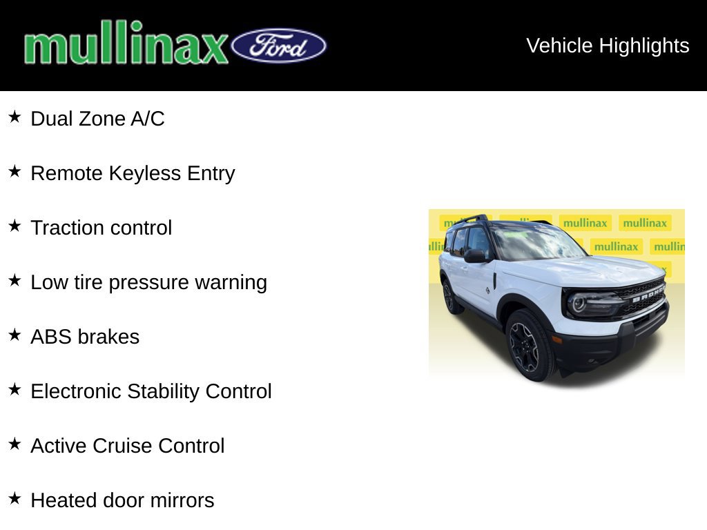 New 2026 Ford Bronco Sport Outer Banks AWD/4WD image 15