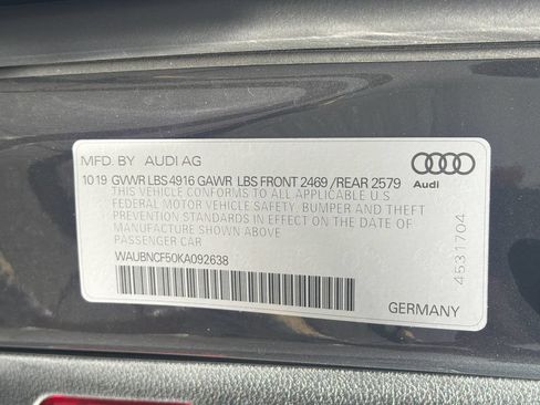 Used 2019 Audi A5 2.0T Premium Plus w/ Premium Plus AWD/4WD image 37