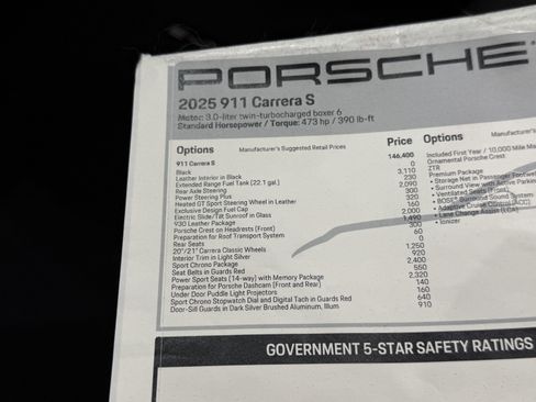 Certified 2025 Porsche 911 Carrera S image 60