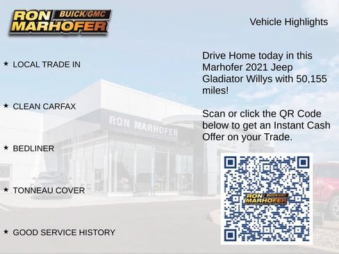 Used 2021 Jeep Gladiator Sport AWD/4WD image 15