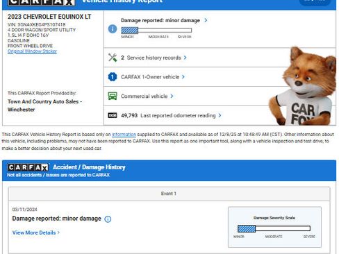 Used 2023 Chevrolet Equinox LT image 50