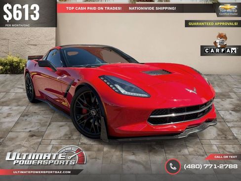 Used 2014 Chevrolet Corvette Stingray Coupe w/ 3LT Preferred Equipment Group RWD image 2