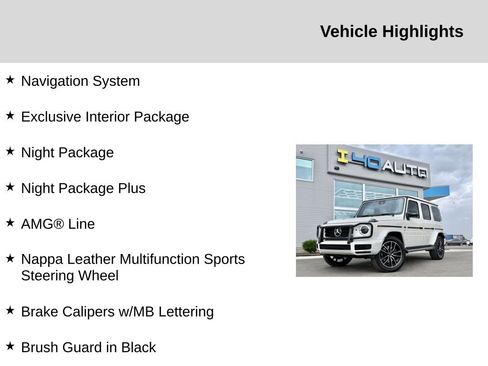 Used 2021 Mercedes-Benz G 550 w/ Exclusive Interior Package image 2