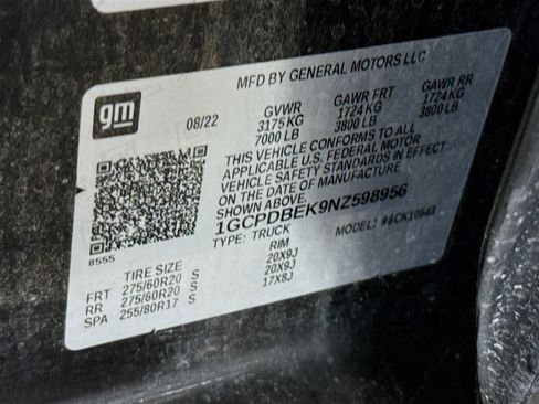 Used 2022 Chevrolet Silverado 1500 Custom image 38