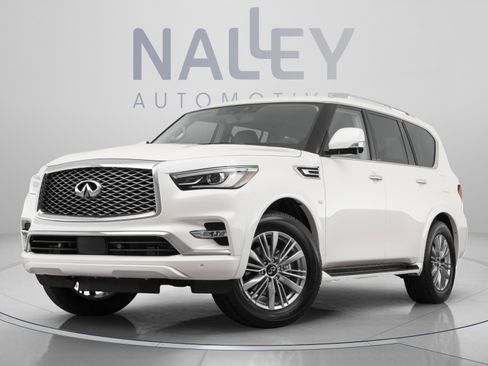 Used 2021 INFINITI QX80 Premium Select w/ Cargo Package AWD/4WD image 10