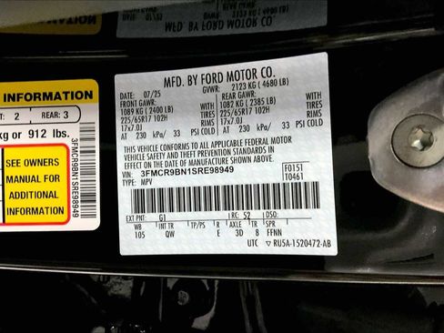 New 2025 Ford Bronco Sport Big Bend w/ Convenience Package image 22