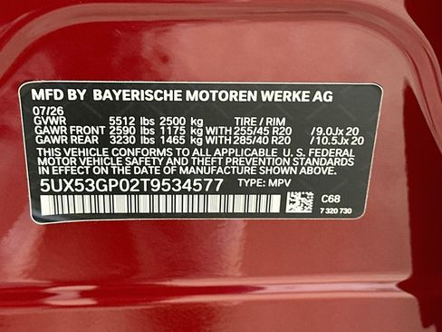 New 2026 BMW X3 xDrive30i w/ Premium Package AWD/4WD image 48