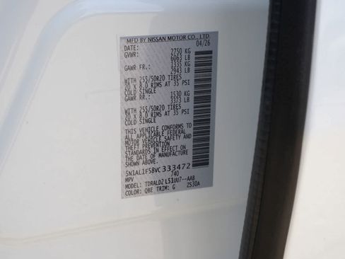 New 2027 INFINITI QX60 Luxe w/ Cargo Package FWD image 27
