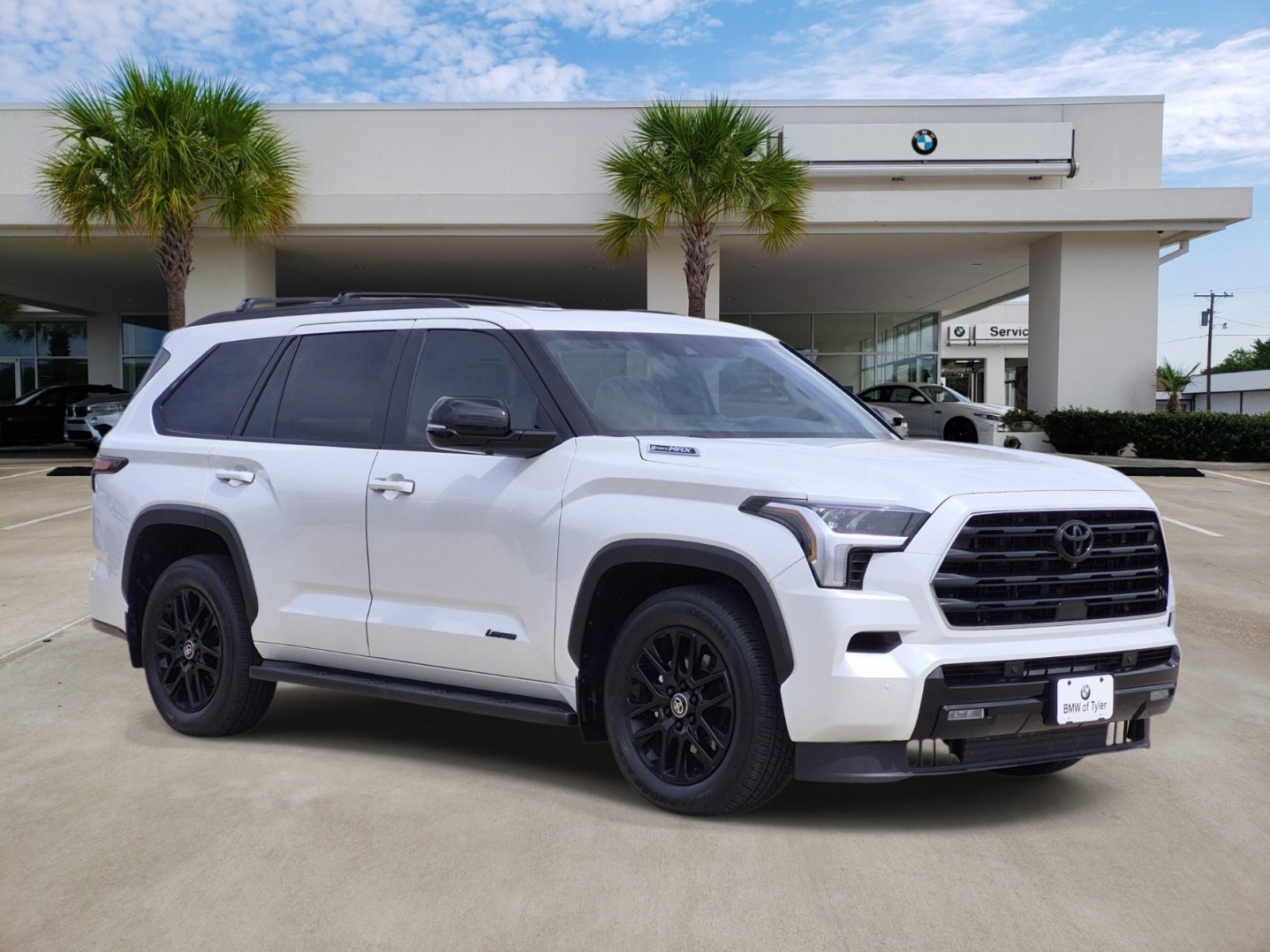 Used 2025 Toyota Sequoia Limited w/ Nightshade Package RWD image 3