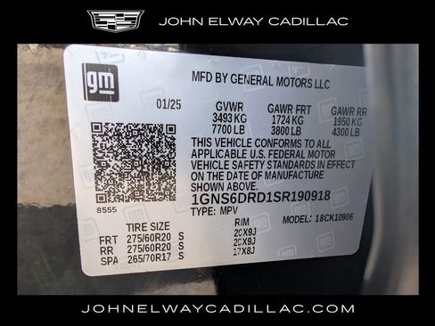 Used 2025 Chevrolet Suburban Z71 w/ Z71 Off-Road Package image 36