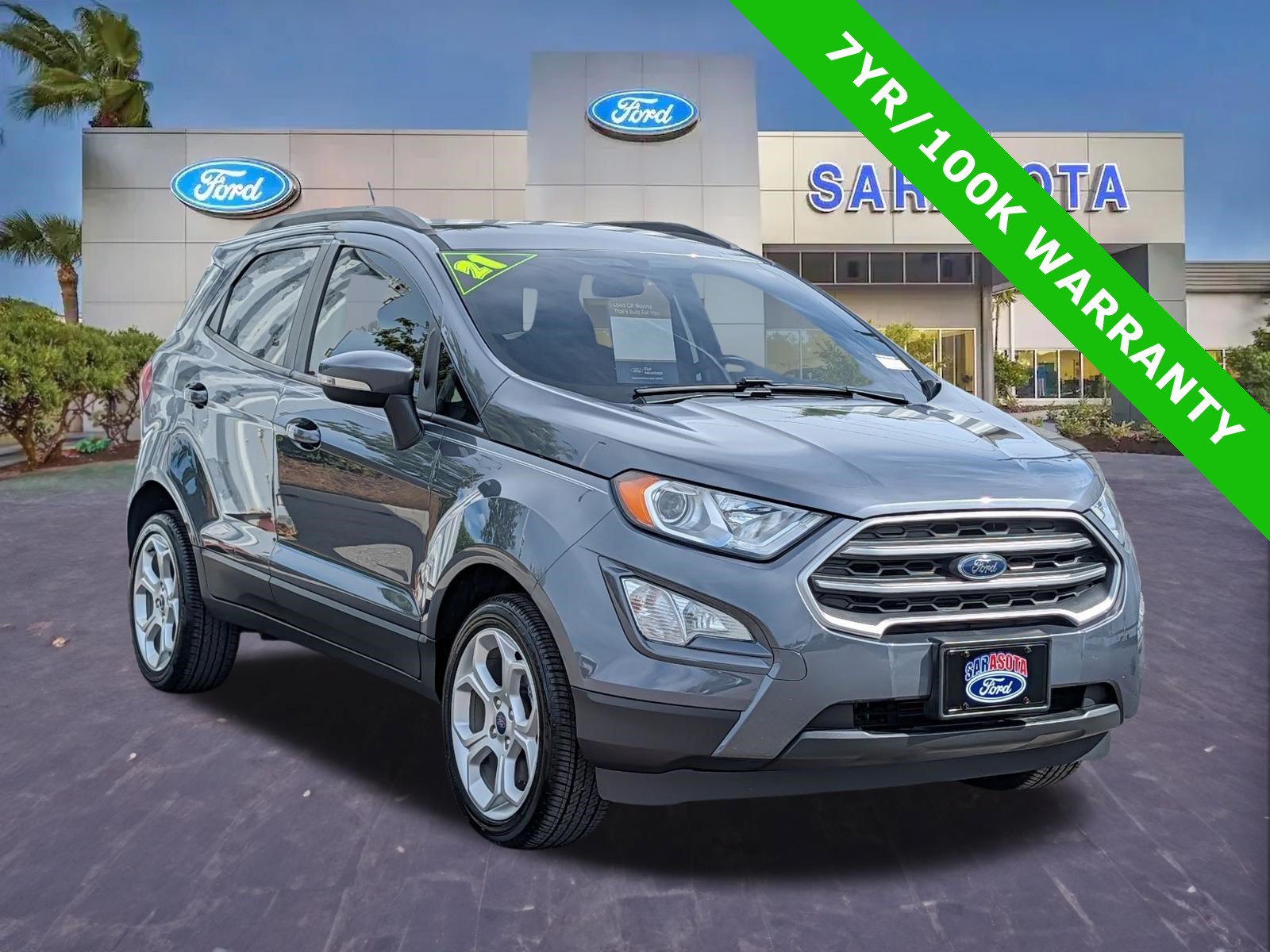 Certified 2021 Ford EcoSport SE w/ SE Convenience Package FWD image 1