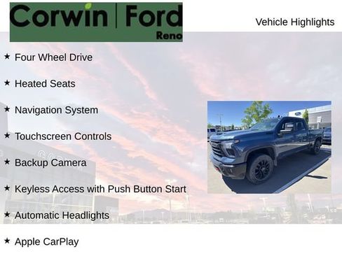 Used 2025 Chevrolet Silverado 3500 LT w/ Trail Boss Package AWD/4WD image 8