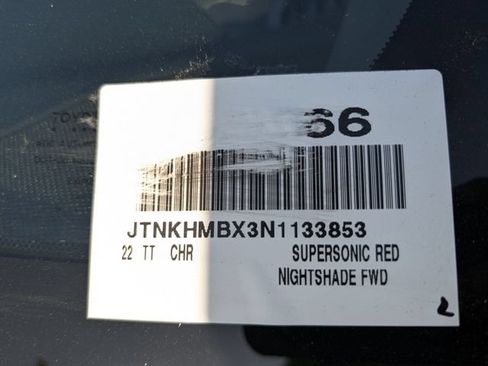 Certified 2022 Toyota C-HR Nightshade FWD image 34