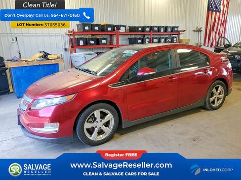 Used 2012 Chevrolet Volt Premium w/ Premium Trim Package FWD image 1