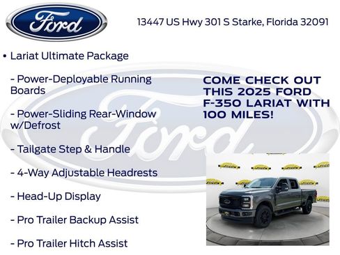 New 2025 Ford F350 Lariat w/ Lariat Ultimate Package image 25