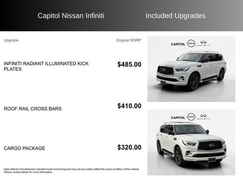 Used 2024 INFINITI QX80 Premium Select w/ Cargo Package image 8