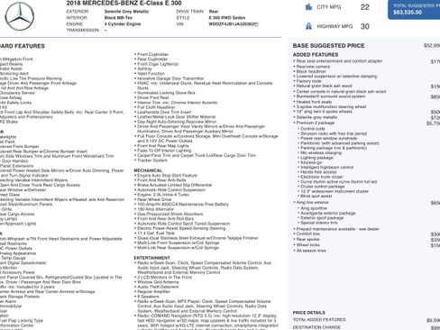 Used 2018 Mercedes-Benz E 300 image 7