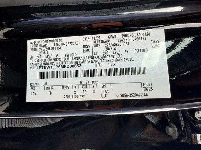 Used 2021 Ford F150 XLT w/ Equipment Group 302A High RWD image 18