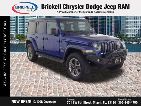 Used 2018 Jeep Wrangler Unlimited Sahara image 2
