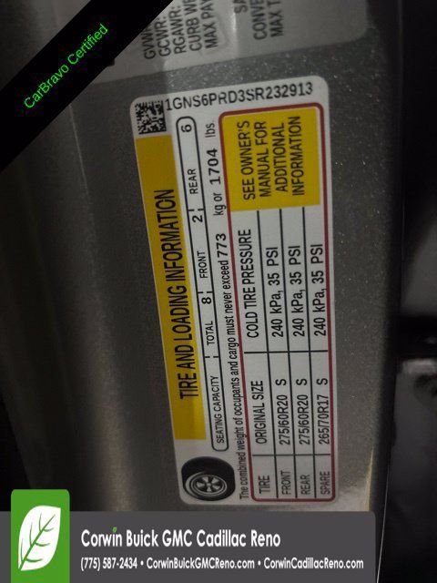 Certified 2025 Chevrolet Tahoe Z71 AWD/4WD image 51