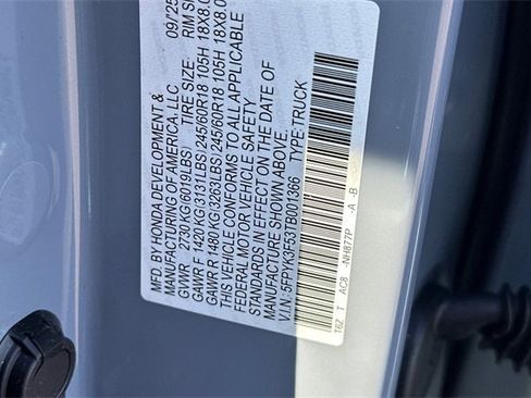 New 2026 Honda Ridgeline RTL image 33