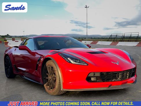 Used 2019 Chevrolet Corvette Grand Sport w/ Grand Sport Heritage Package RWD image 1