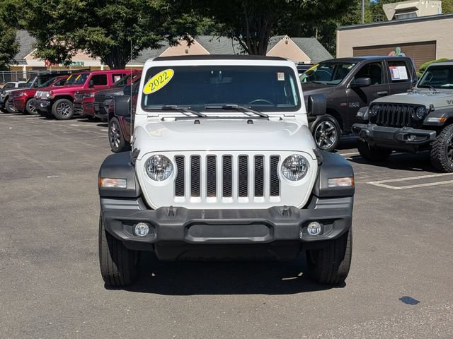 Certified 2022 Jeep Wrangler Unlimited Sport w/ Sun And Sound Package AWD/4WD image 8