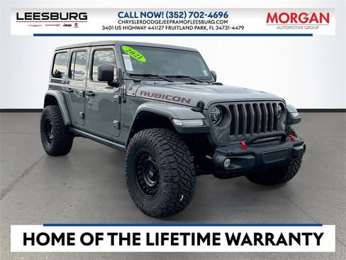 Certified 2021 Jeep Wrangler Unlimited Rubicon image 1