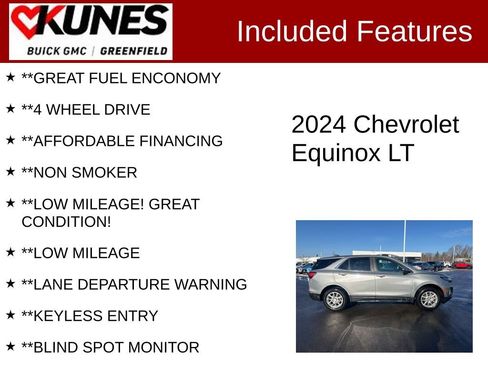 Used 2024 Chevrolet Equinox LT image 3