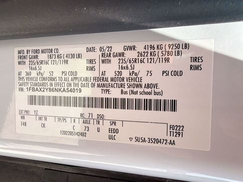 Used 2022 Ford Transit 350 XLT RWD image 17